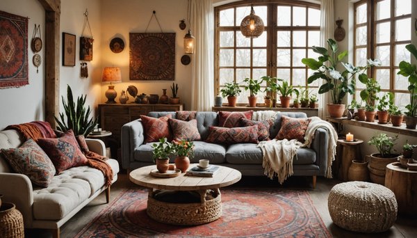 Décoration maison au style bohème : créez votre refuge chaleureux